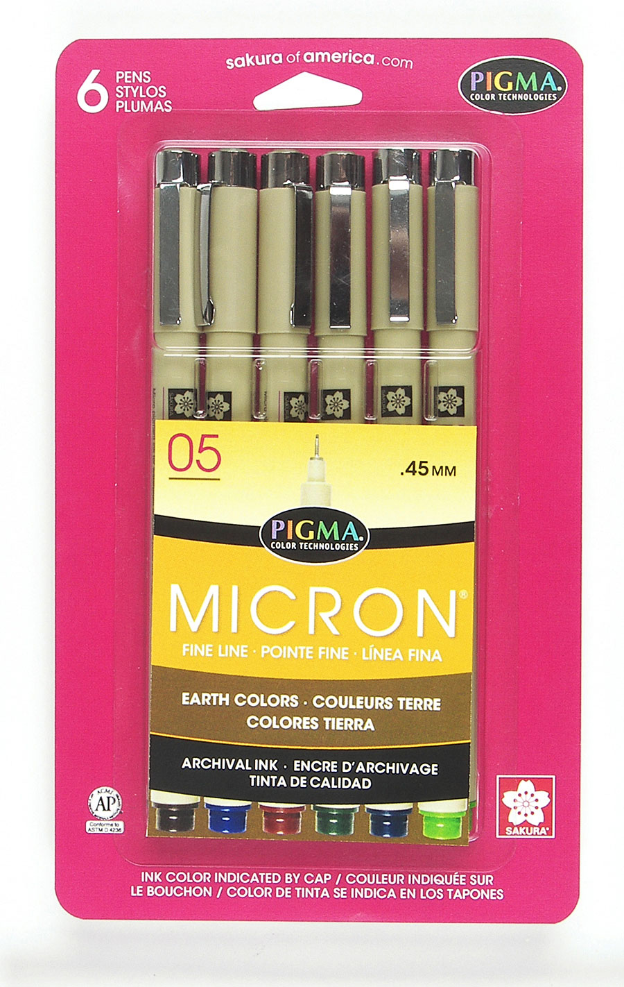 Micron Heritage Color Set .05