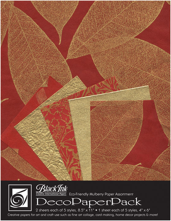 Golden Leaves Paper Pack