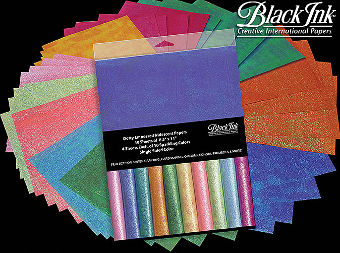 Dotty Embossed Iridescent Pack Paper Packs Paper Packs & More