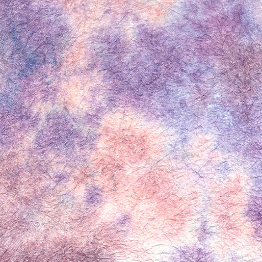 Sheer Watercolor Momi - Violet/Pink