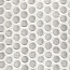 Embossed Honeycomb Circles - Natural White